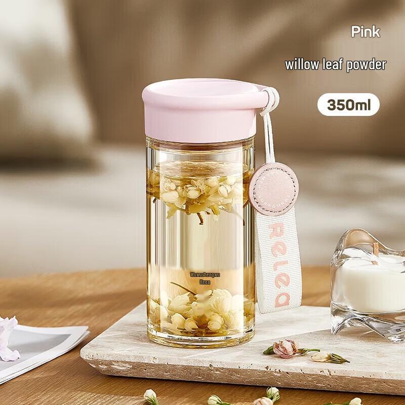 Wushengwu Light Face Borosilicate Glass Cup
