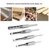 SquaRe Hole Saw Auger Drill Bit Mortising Chisel Woodworking Tool (4pcs)