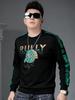 European High-End Embroidered Sequin Crewneck Sweatshirt for Men, 2025 New Autumn Trendy Brand Long-Sleeve Top