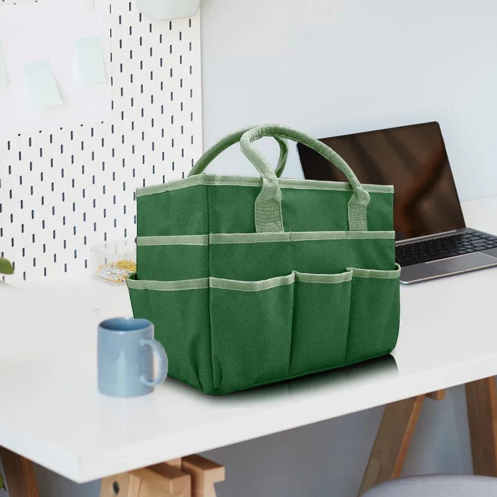 1PC All-in-one Craft Carrying Bags 33*19*24cm Art Organizer Craft Storage Tote Bags With Pockets And Handles, Oxford Fabric