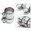 Eksossklemme 45 mm 50 mm 55 mm 60 mm 65 mm Eksosrør Rørkobling Skjøtestykke Muffeklemme Justerbar Spiss