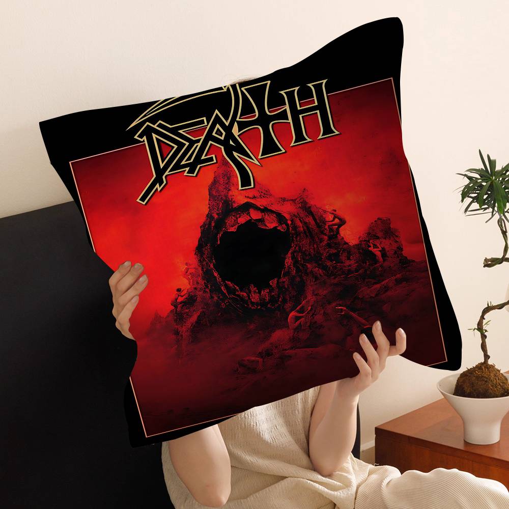 D-Deaths Mental Rock Band Pillow Anime Pillow Sofa Bed Head Pillow Cover Cushion Cover 45X45 Cm Fashion