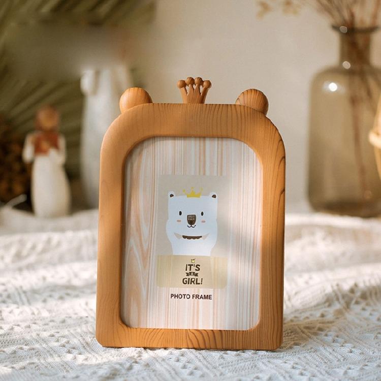 Fotorahmen 7 Zoll Cartoon Bilderrahmen Babyzimmer Kindergarten Tisch Wanddeko