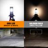2Pcs 32000LM H7 LED Headlight Bulbs 60W Powerful Led H7 Turbo With Fan Head Lamp 24Core CSP 1:1 Mini Car Lights 12V 6000K White