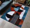 Modern Geometric Rug Abstract Art Inspired Colorful Carpet Home Decoration Carpets