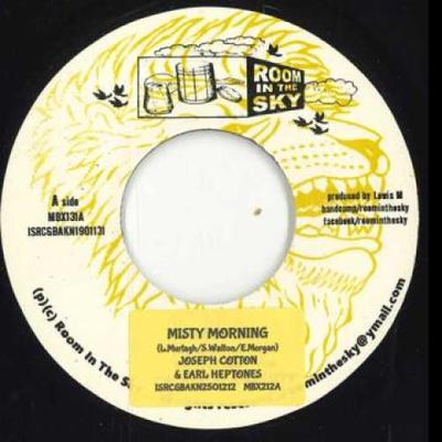 Disco 7 pollici JOSEPH COTTON, EARL HEPTONES / ROOM - Misty Morning / Smoking Horn MBX131 Room In The Sky 2025 UK Reggae, Ska & Dub