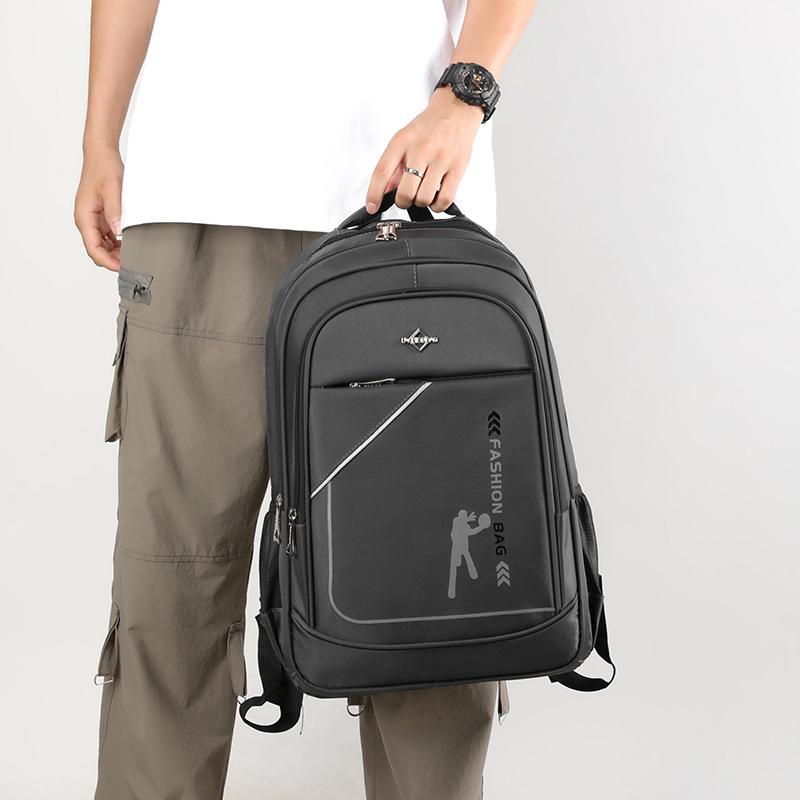 Backpack School bag Large capacity travel backpack Solid color Casual business Backpack Sports