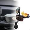 Car Cup Holder Expander Food Table Tray Storage Adjustable Extender Adapter for