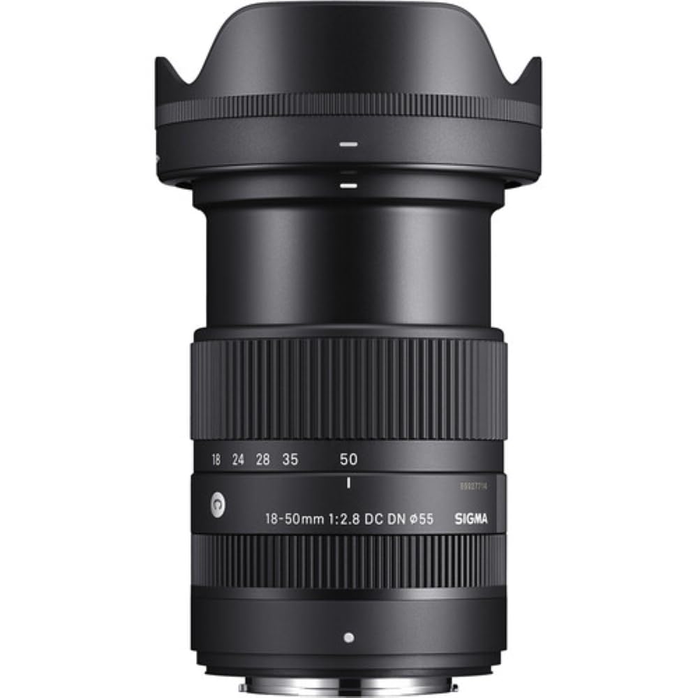 Sigma DC DN Lens for Canon RF Standard Mirrorless Contemporary 18-50mm F2.8 Mount, APS-C Cameras,