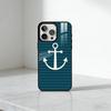 Anchor Compass Nautical Sailor  Phone Case For iPhone17,16,15,14,13 Plus,Pro Max Magnetic For Magsafe Wireless Charging