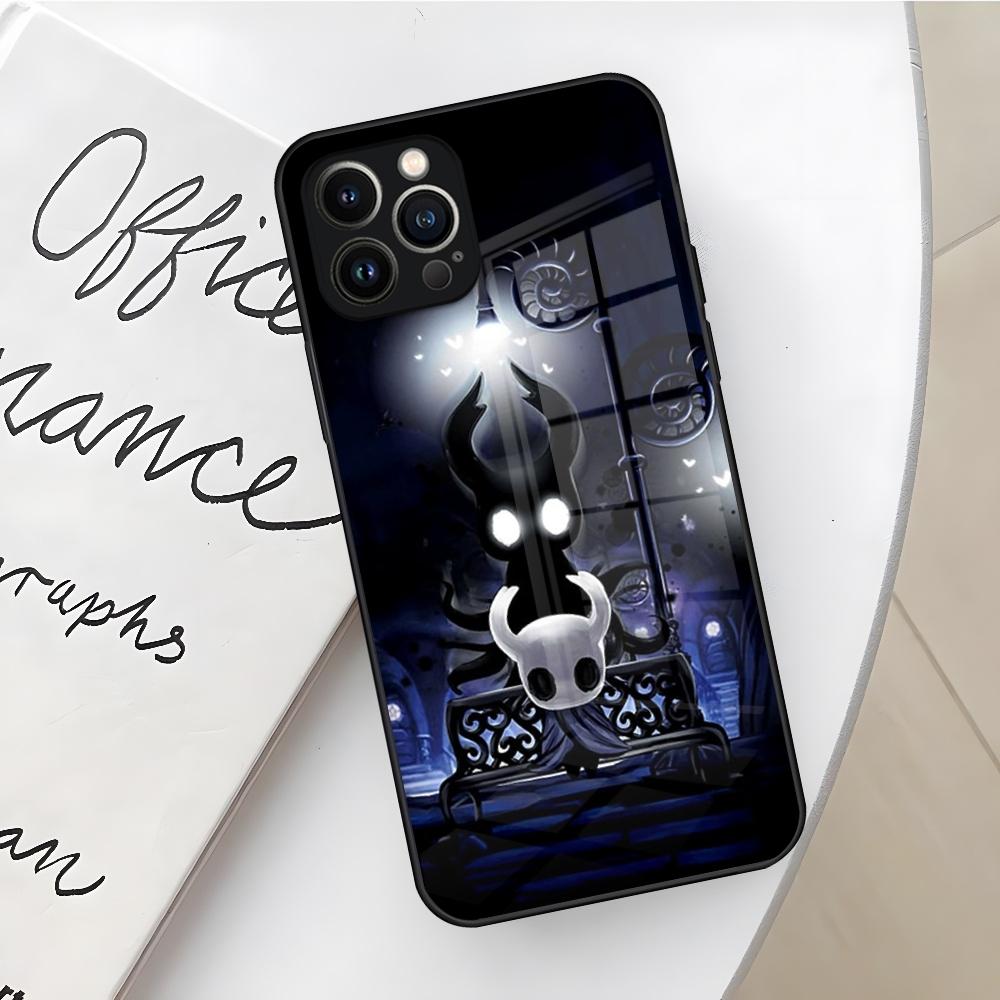 Hollow Knight Telefon Kılıfı Iphone 17 16 Air 15 14 12 11 13 Pro Max Mini X Xr Xs Se Puls cam Kapak