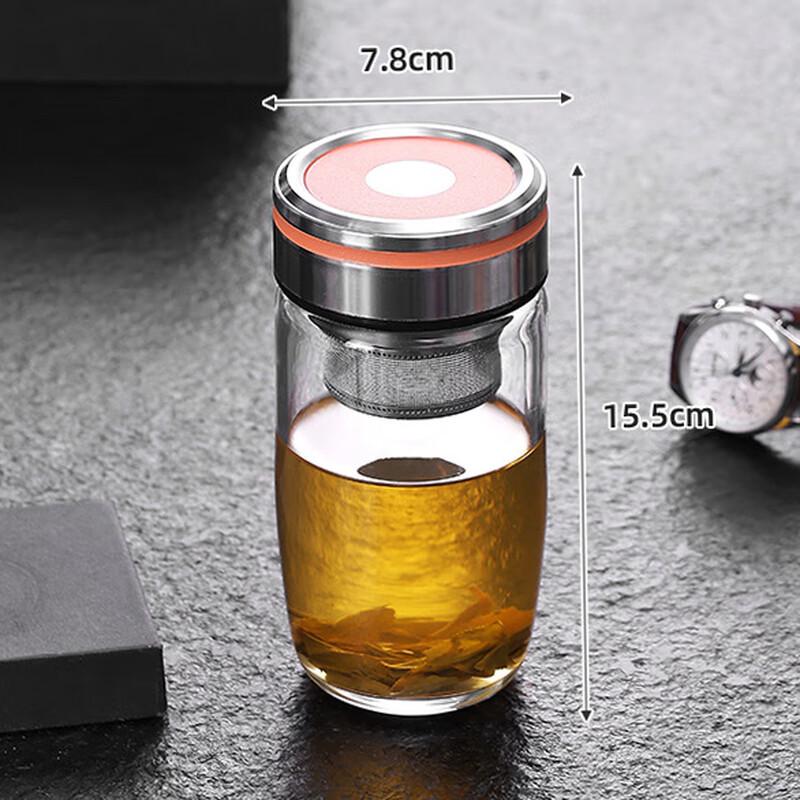 Zhi Shi Borosilicate Glass Drinking Cup with Lid