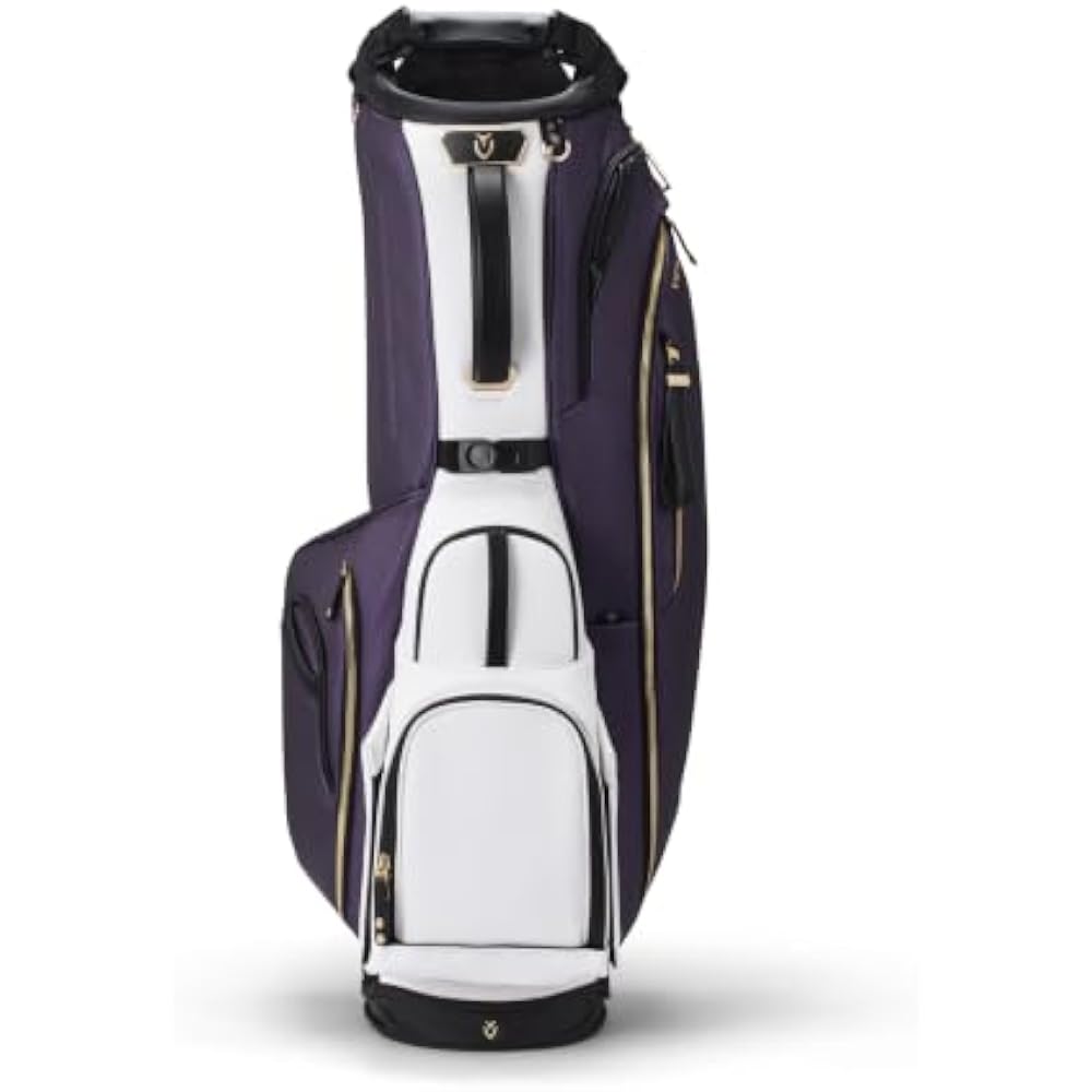 VESSEL Bezel Golf Caddy Bag Stand PLAYER 5.0 PRO PLAYER 5.0 PRO SINGLE STRAP MONARCH GENUINE MONARCH