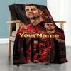 Cristiano Ronaldo 23 Personalized Name Blanket Cozy Personalized Blanket Warmthful Decor Great for Nap Chair Office Home Decor Four Seasons Universal