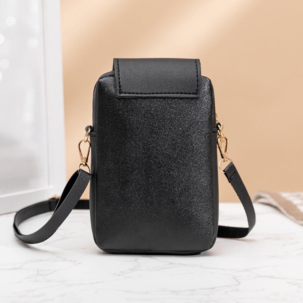 Pocket Pouch Phone Messenger Bag PU Leather Ladies Crossbody Bag Card Holder Women Mini Bag  Ladies