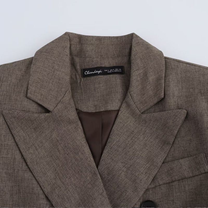 Kaslead New Women clothes Western Style Blended Slim fit Blazers Trousers 9901261 9879261