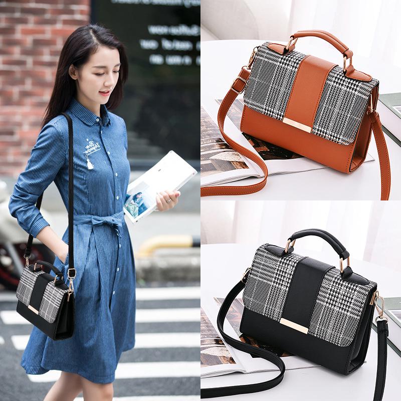 Tasche Damen Neue Trendige Damen Tasche Koreanische Version Crossbody Tasche Umhängetasche Mode Handtasche