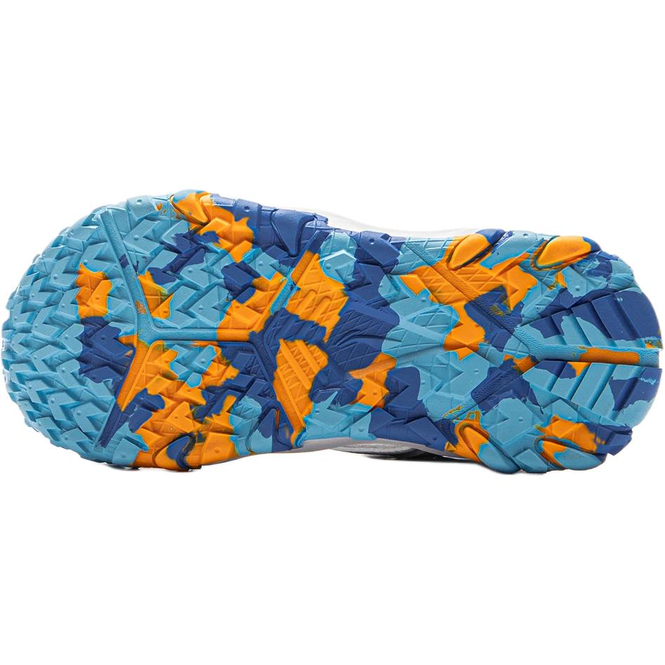Li Ning Kids Outdoor Synthetic Leather Fabric Comfortable Soft Non-Slip Wear-Resistant Low-Top Sandals Kids sandals Static-Grey Light-Grey YKEV028-7