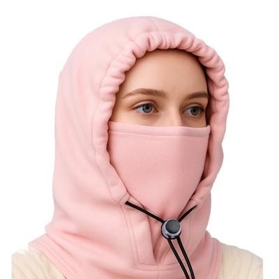 Windproof Pullover Hats with Mask Cycling Mask New Balaclava Hat  Winter