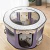 Dog Playpen with Door for Small Dogs Portable Enclosed Tent for Indoor Cats
