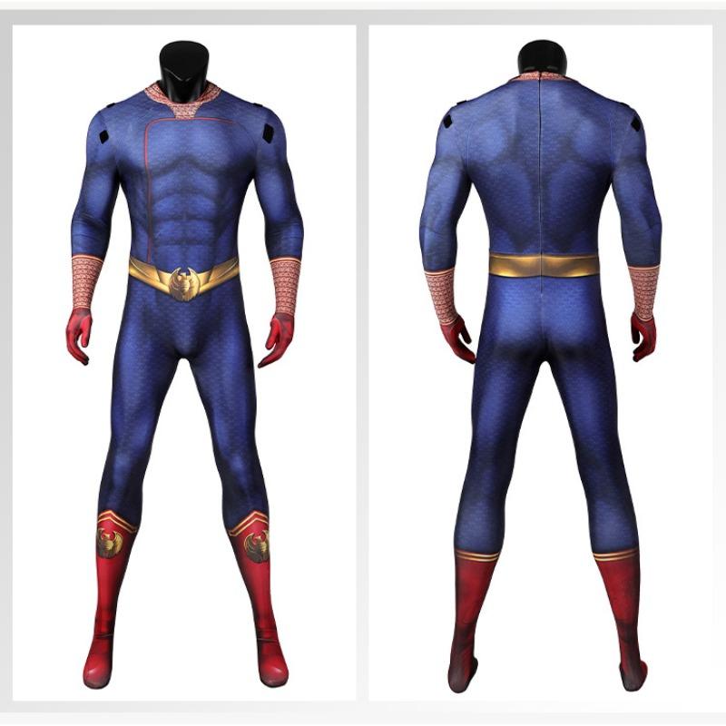 Homelander Full Cosplay Set, The Boys Season 3 Movie Character Stage Performance Outfit