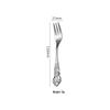 Stainless Steel Cutlery Set: Royal Steak Knife, Dessert Spoon, Salad Fork, Ice Spoon