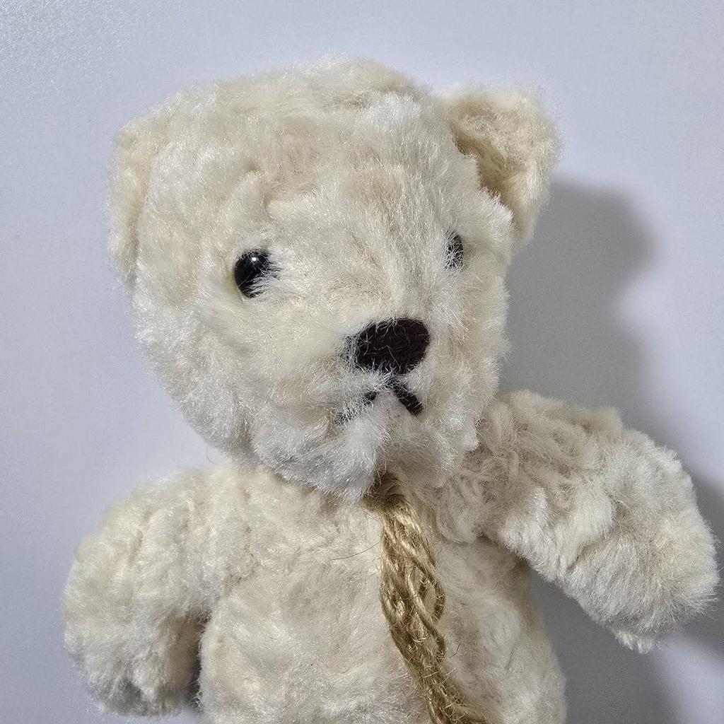 [USED] Anonymous Childhood Heart Teddy Bear Plush Toy, Dousin, Made in Japan, Rare