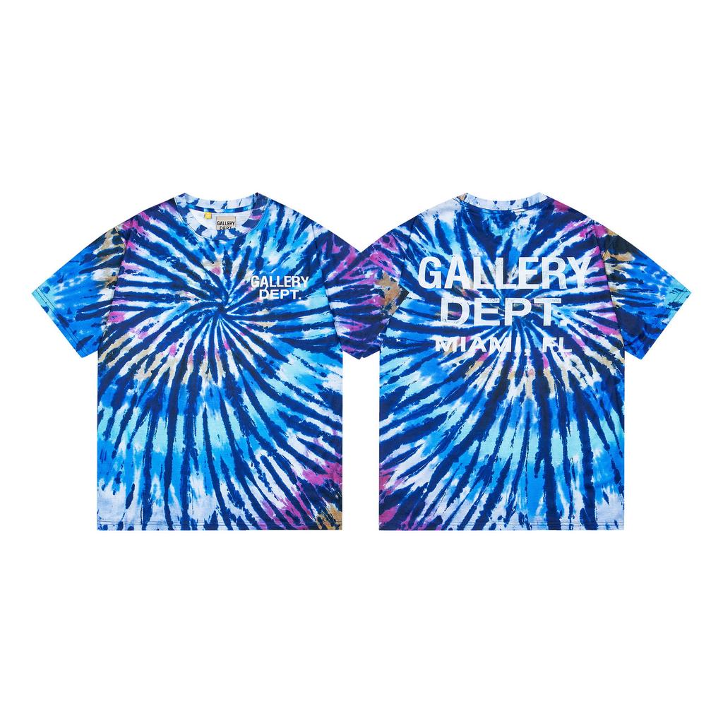26SS Foreign Trade Gallery Dept T-Shirt Collection Gallery Casual Short Sleeve Men's and Women's Same Style Factory Spot Straight Hair