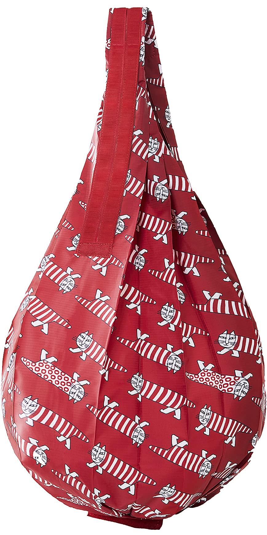 

Marna LISA LARSON x Компактная сумка Shupatto Drop L Эко-сумка Shupatto Складная Большая вместимость (Майки / Красный)