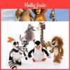 Adorable Madagascar Character Plush Toy Collection Featuring King Julien And Friends