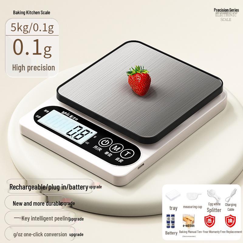 Compact Precision Kitchen Scale: Accurate Electronic Gram Weighing for Household and Food Use