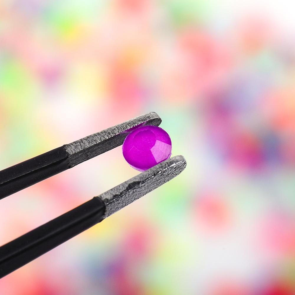 Weichen Imitation Austrian Hot Diamond, Neon Fluorescent Mocha Rubber Bottom Drill, Glass Crystal Sticker Diamond Nail Art Diy Clothing Accessories