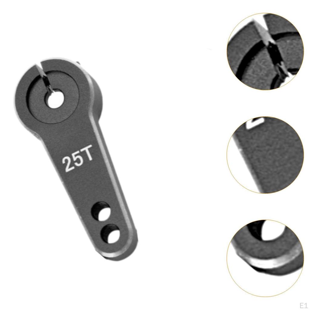 1/10 RC Car 25T Steering Arm for Axial Model Vehicles Crawler DIY Accs
