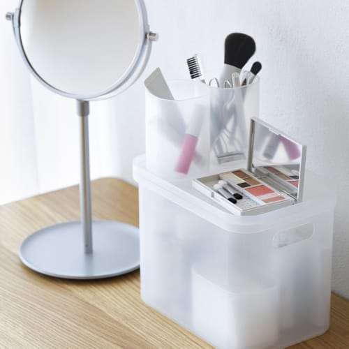 muji polypropylene brush/pencil stand approx. 71 x 71 x height 103mm oga06a5a