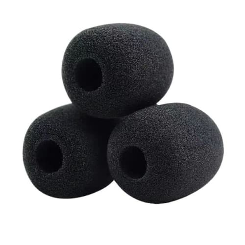Cloud II Mic Foam Replacement for HyperX Cloud II/Mix/Alpha/Alpha Alpha-S/Cloud Chat Headset Microphone Pop Filter Covers (3-Pack)