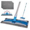 Cross-Border Flat Mop: One-Time Clean Clamping Microfiber Dust Mop