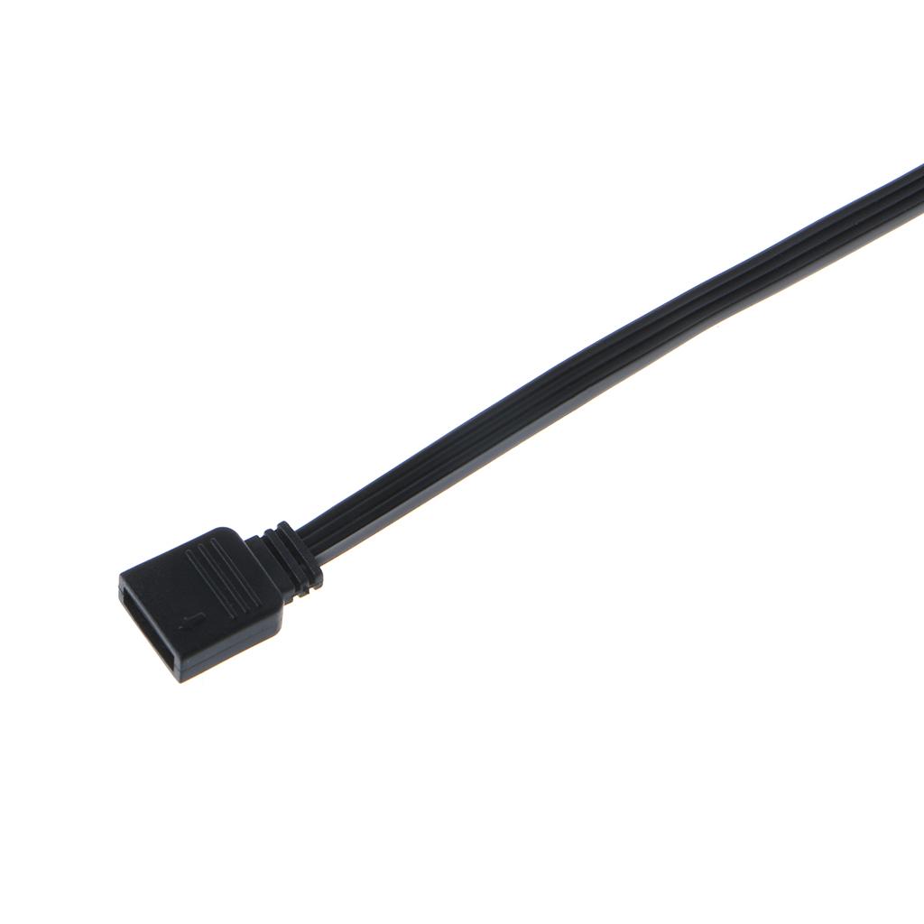 Motherboard RGB SYNC Splitter 12V 4Pin RGB Fan LED Strip HUB Transfer Extension Cable Compatible for Giga/Microstar/for