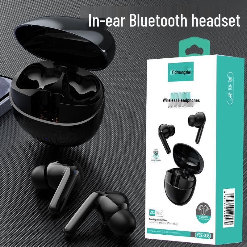 Long-Lasting Wireless Bluetooth Earbuds with High-Fidelity Sound for Sports and Music