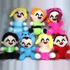 7 stuks OMZ Pluche Pop met Pet Knuffeldier Speelgoed Schattig Lachend Gezichtje Pop Woondecoratie Feestartikelen voor Jongens Meisjes Verjaardag Kerstcadeau