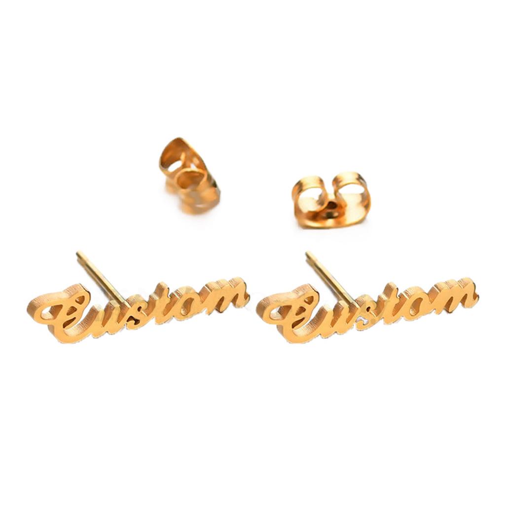 Customization - Name Earrings, Customized Earrings, Unique Gifts For Wives