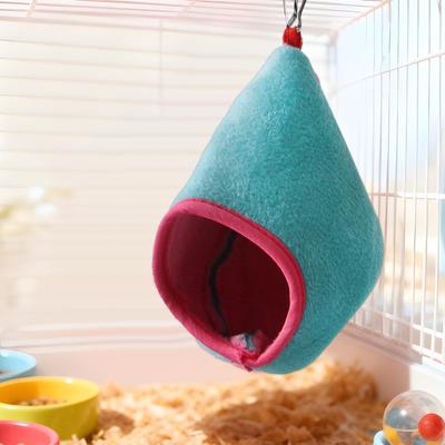 Hamster Hammock Hangable Hedgehog Shelter Small Pet Hammock for Enrichment Relaxing Sleeping Indoor Outdoor Tiny Pet