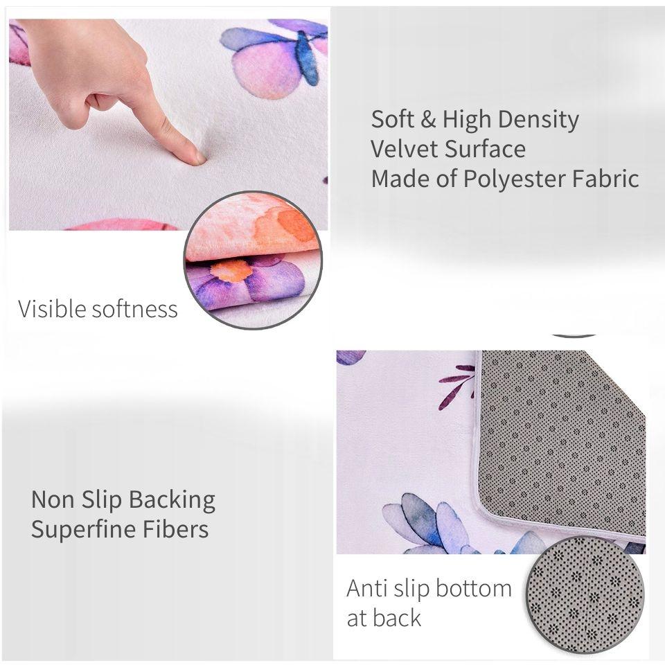 Starověký Egypt Element 3D tisk Koberec Obývací pokoj Domov Egyptský dekor Absorpce vody Koupelnová předložka Velké noční koberce