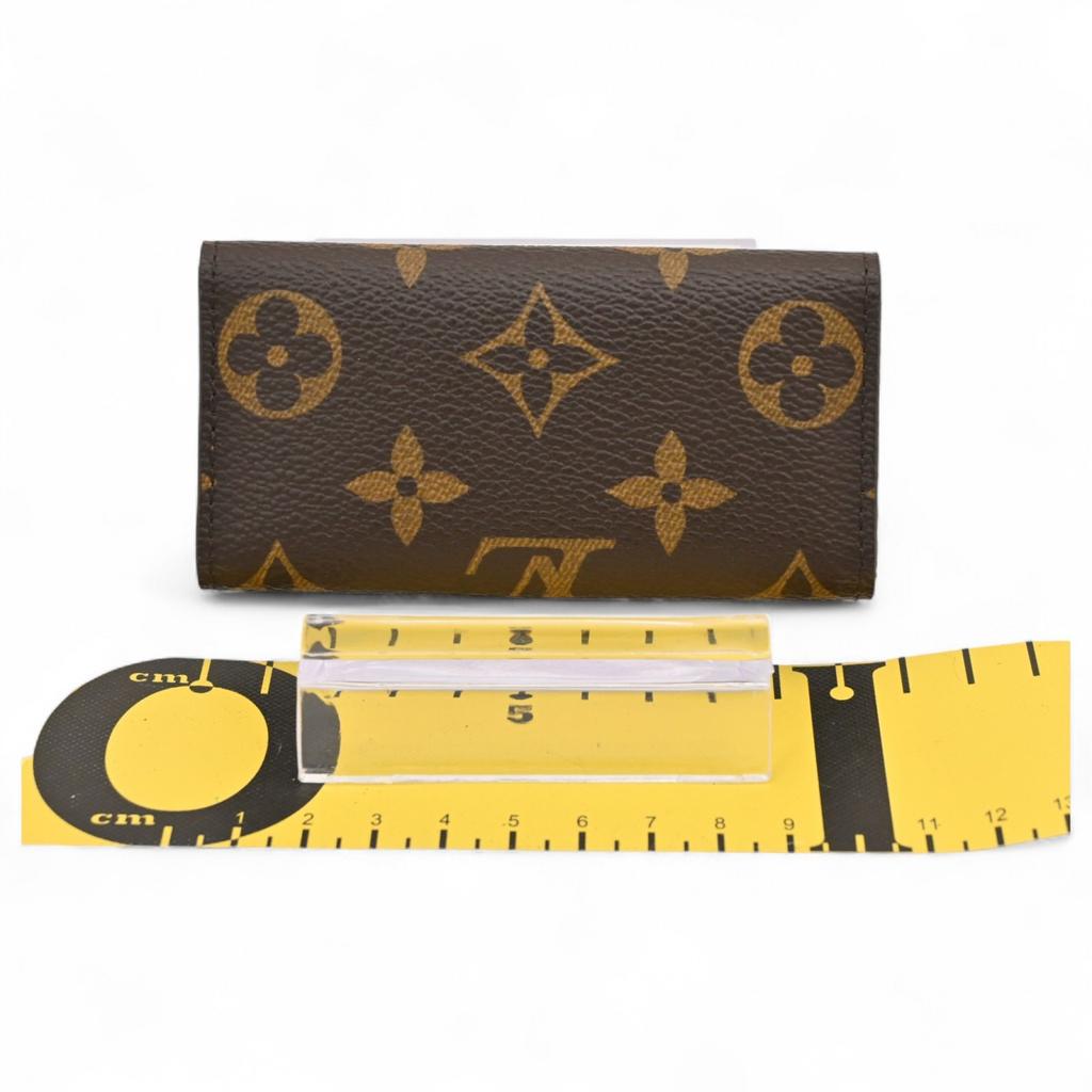 Auth LOUIS VUITTON Monogram Multicles 4 Key Case Lv9917nd