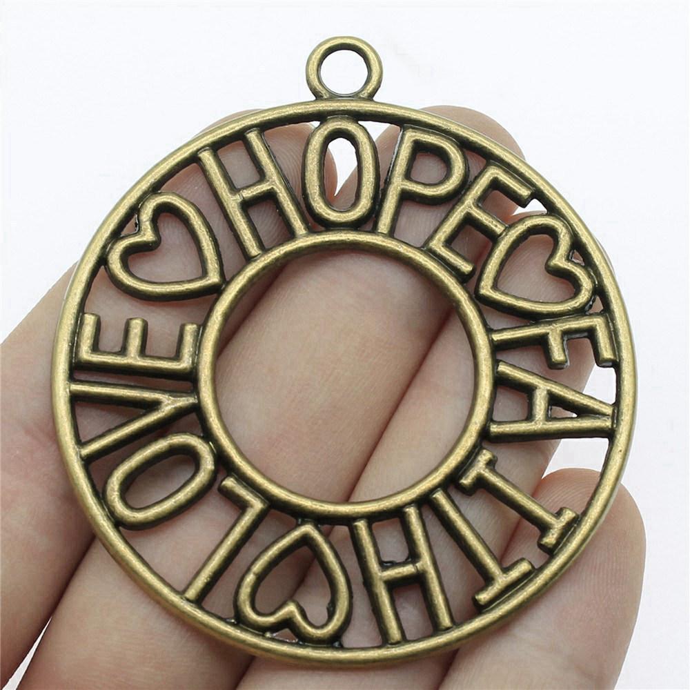Charms Rectangle Tags Badges Friendship Pendants Minimalist Jewelry Components QC104