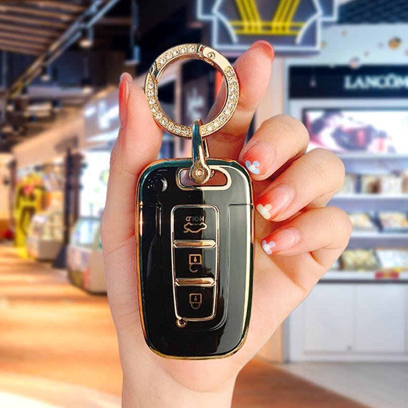 Hyundai Ix35, Sonata 8, Elantra & Kia Sportage, K5/K3/K2 Key Case - Car Remote Shell Cover