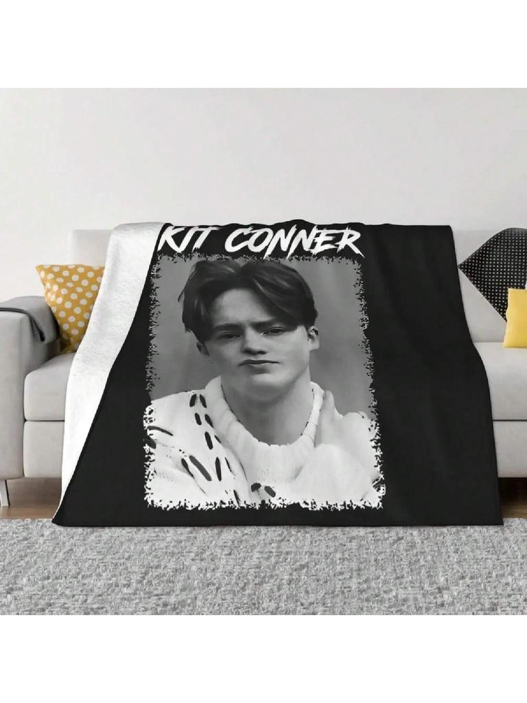 Kit Connor Blanket Fleece Decoration Vintage Portable Super Soft And Warm Babe S For Bedding Bedroom Plush Thin Quilt