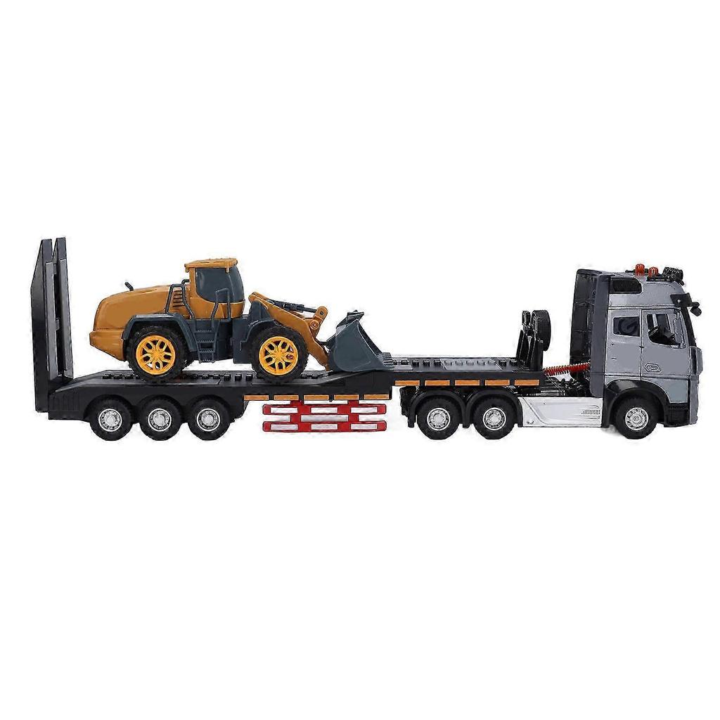 2025 Children Transport Car Toy Single Layer Truck Can Open The Door Music Transport Toy Vehicle for Boy