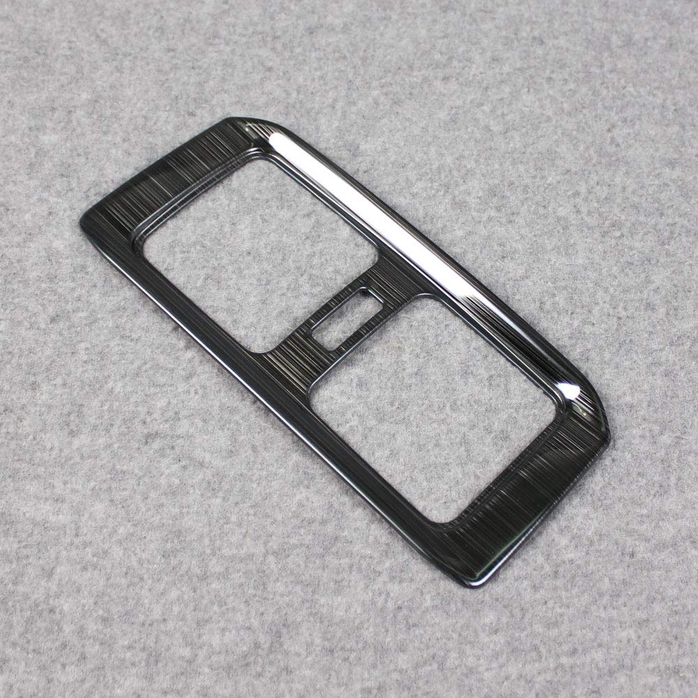 RUIQ Rear Seat Drink Holder Cover Garnish for Toyota New RAV4 XA50 Black (5th Generation, Series) -