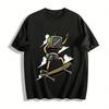 Vintage TV Skateboard Cool Graphic Casual T-Shirt Pure Cotton T-shirt