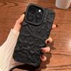 Applicable To IPhone 16 Wrinkled Skin-feeling Mobile Phone Case Apple 15proMax All-inclusive Matte 14 Anti-fall Protection Case